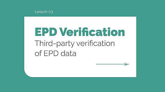 EPD Verification